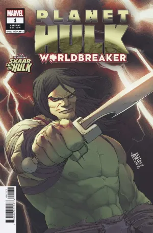 Planet Hulk: Worldbreaker 1 Camuncoli Skaar Variant