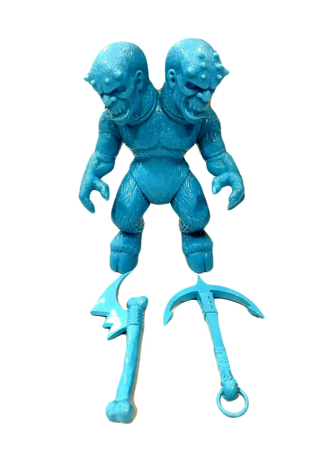 Planet-X Asia Ettin Sofubi Blank Blue Unpainted Vinyl Designer Toy Planetxasia Lucky Bag Figure