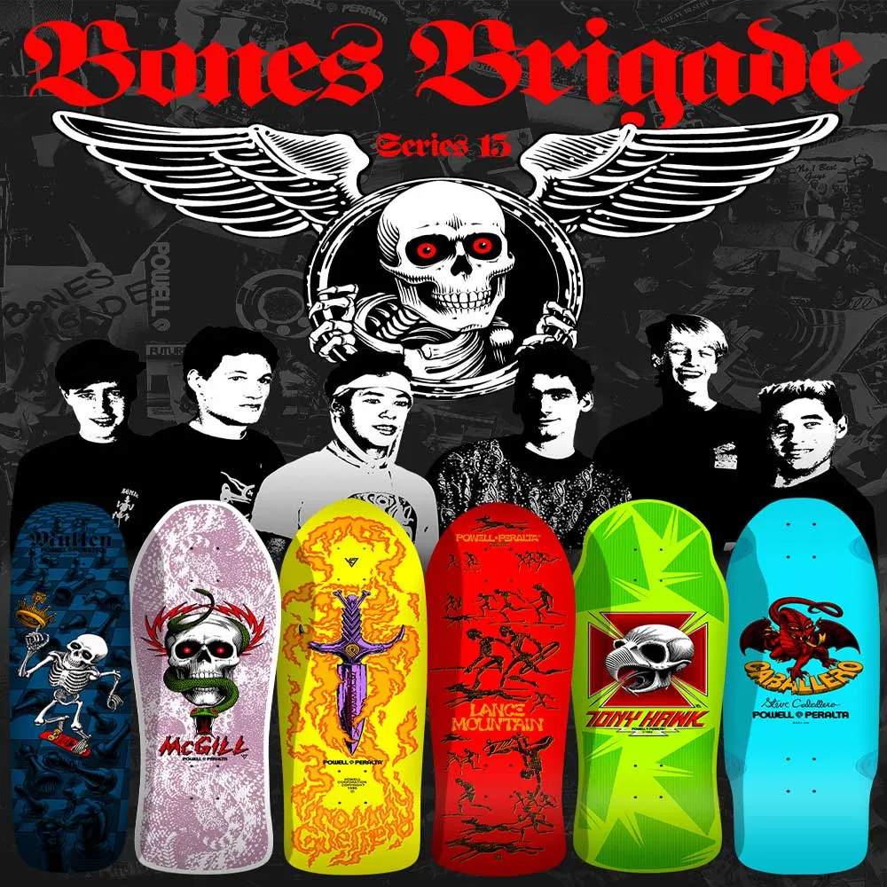 Powell Peralta Deck Steve Caballero Bones Brigade Series 15 LIMIT 1