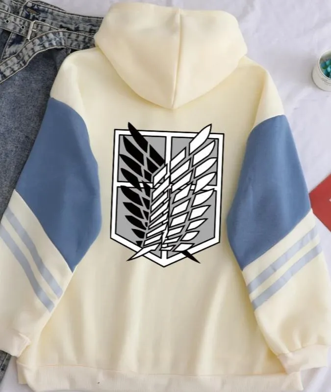 Printed Hoodie 2 Scout Regiment Attack on Titan (Colors Available)