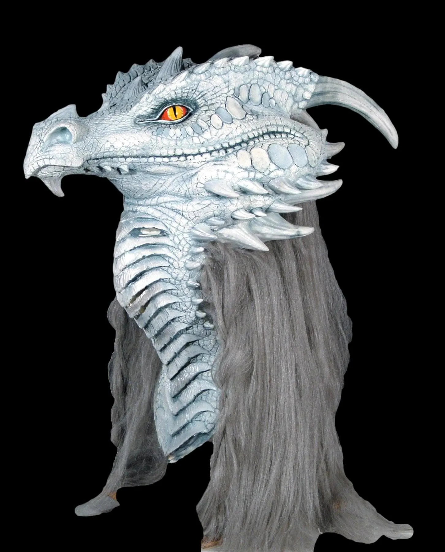 "Ancient White Dragon" Mask