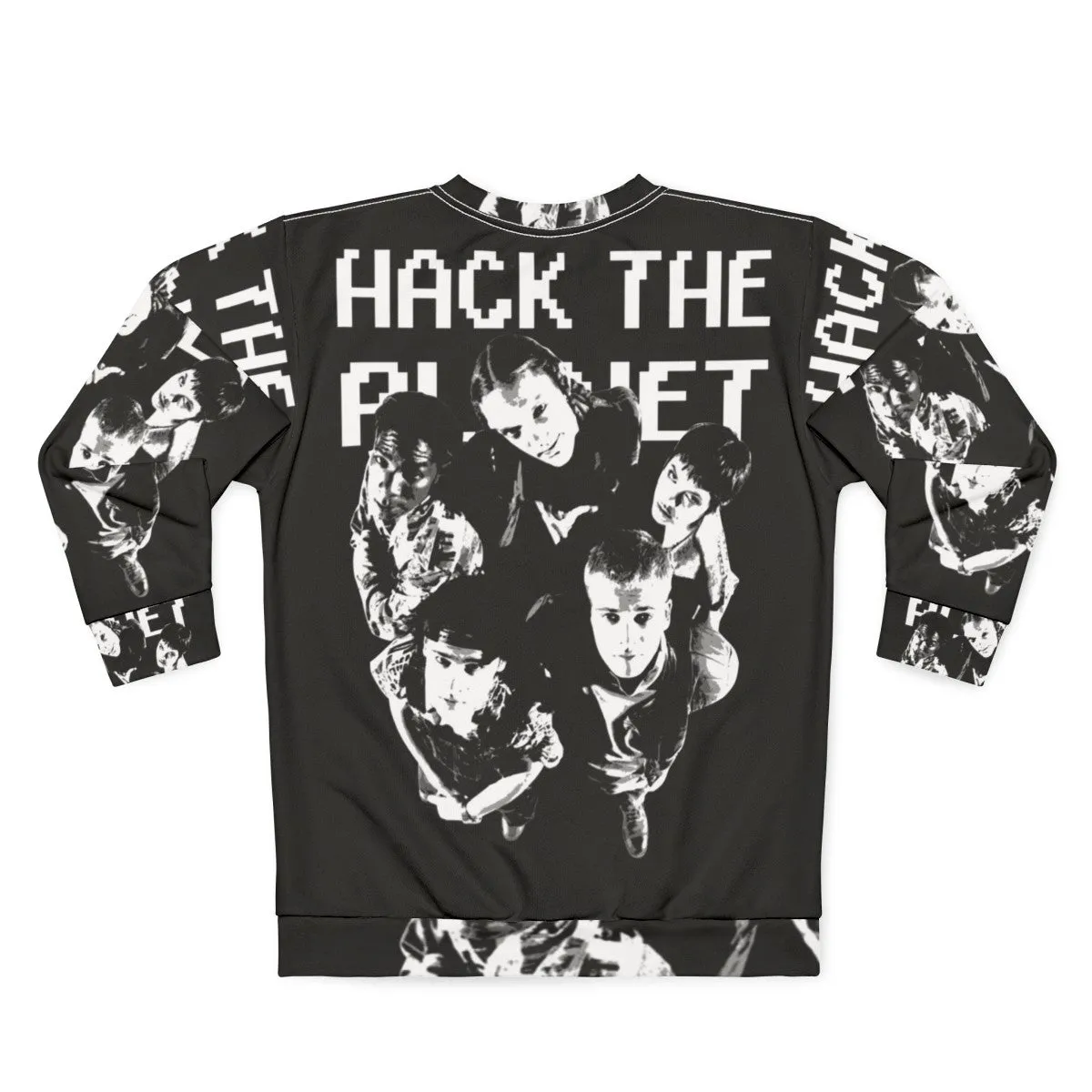 "Hack The Planet" 90s Hacker Sweatshirt