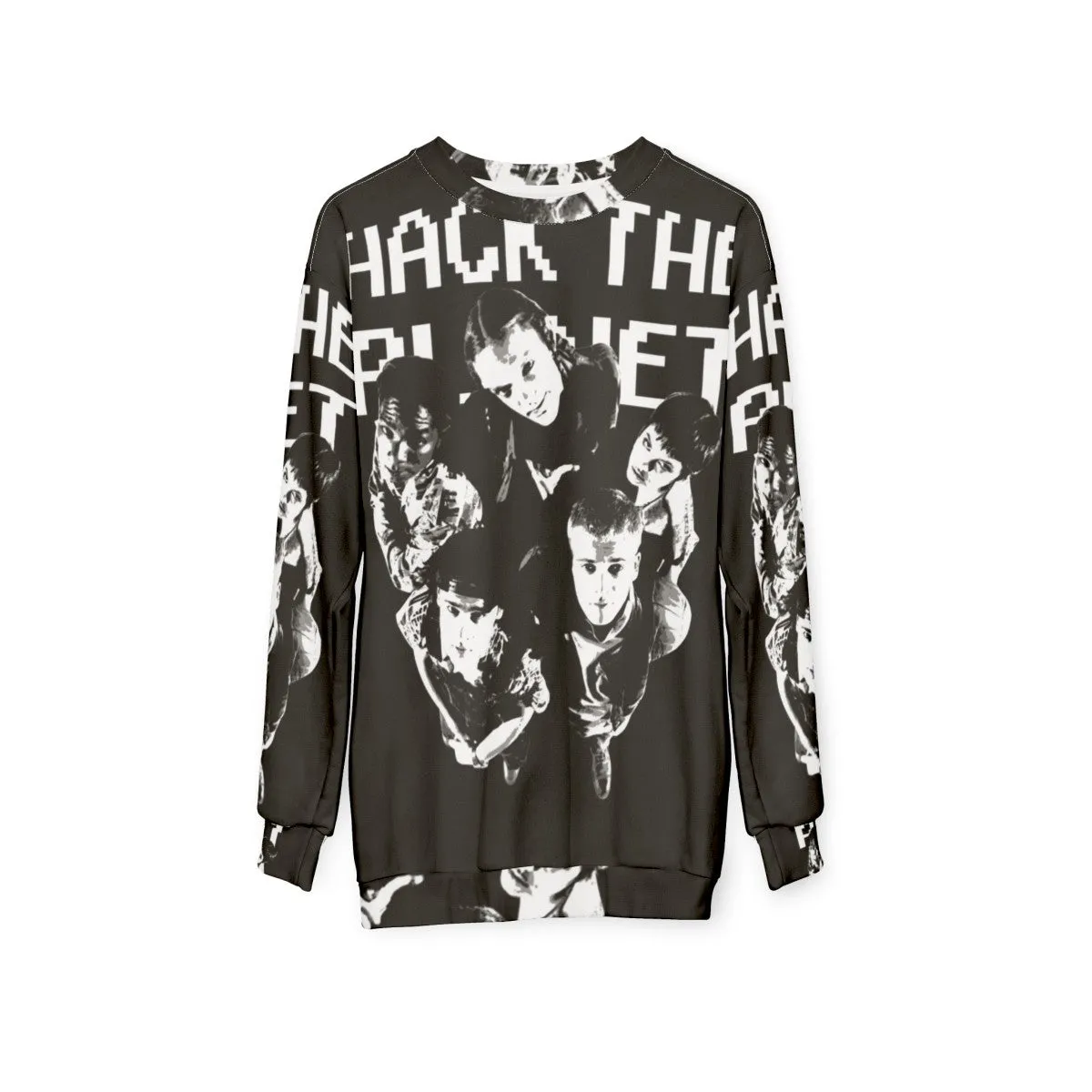 "Hack The Planet" 90s Hacker Sweatshirt