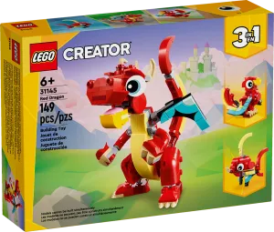 Red Dragon LEGO CREATOR Set