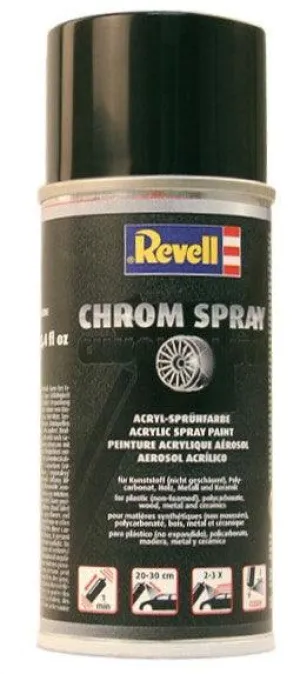 Revell 39628 Chrome Spray Paint 150ml