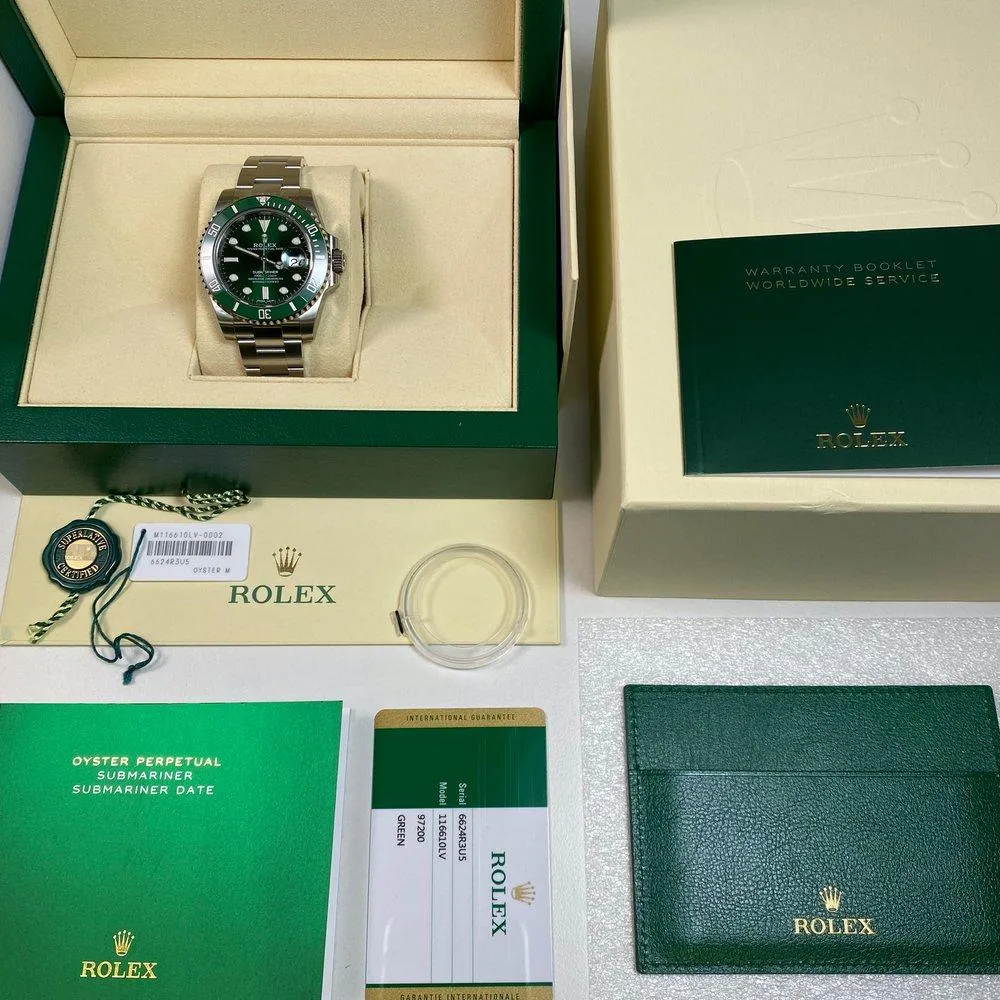 Rolex Submariner 116610LV Hulk (2019)