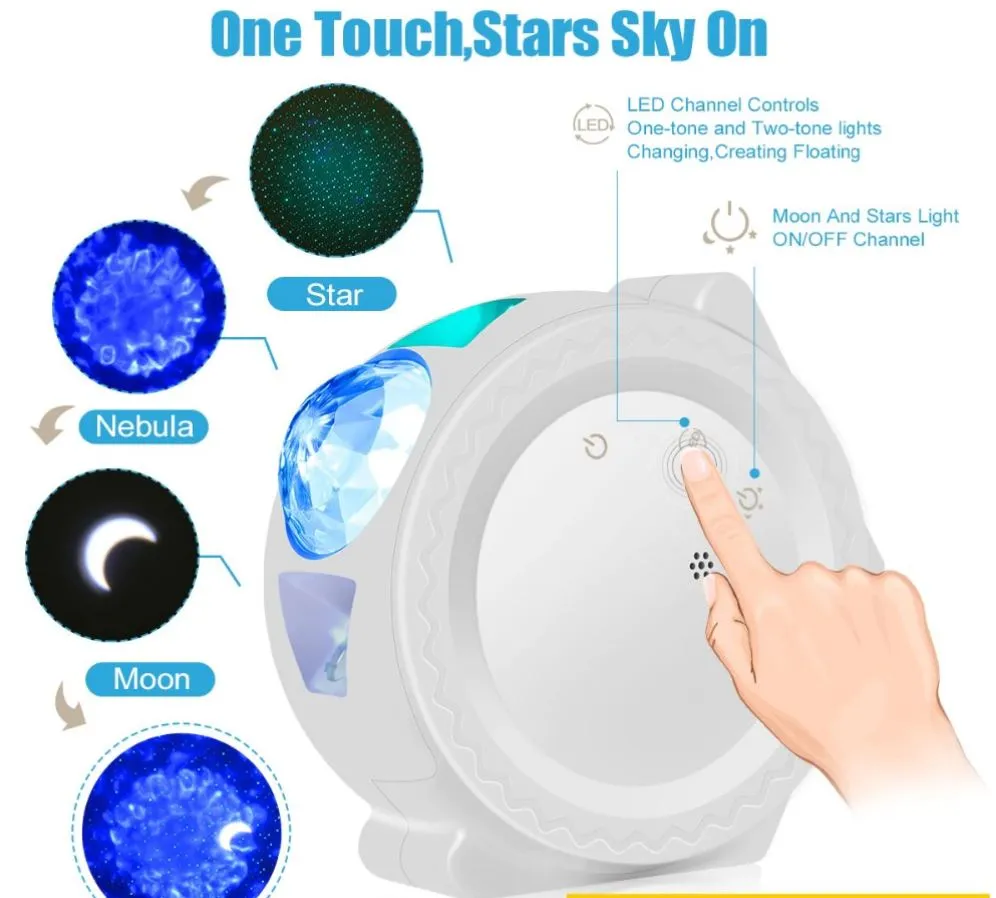 Starry Night Projector Light Night Light Projector