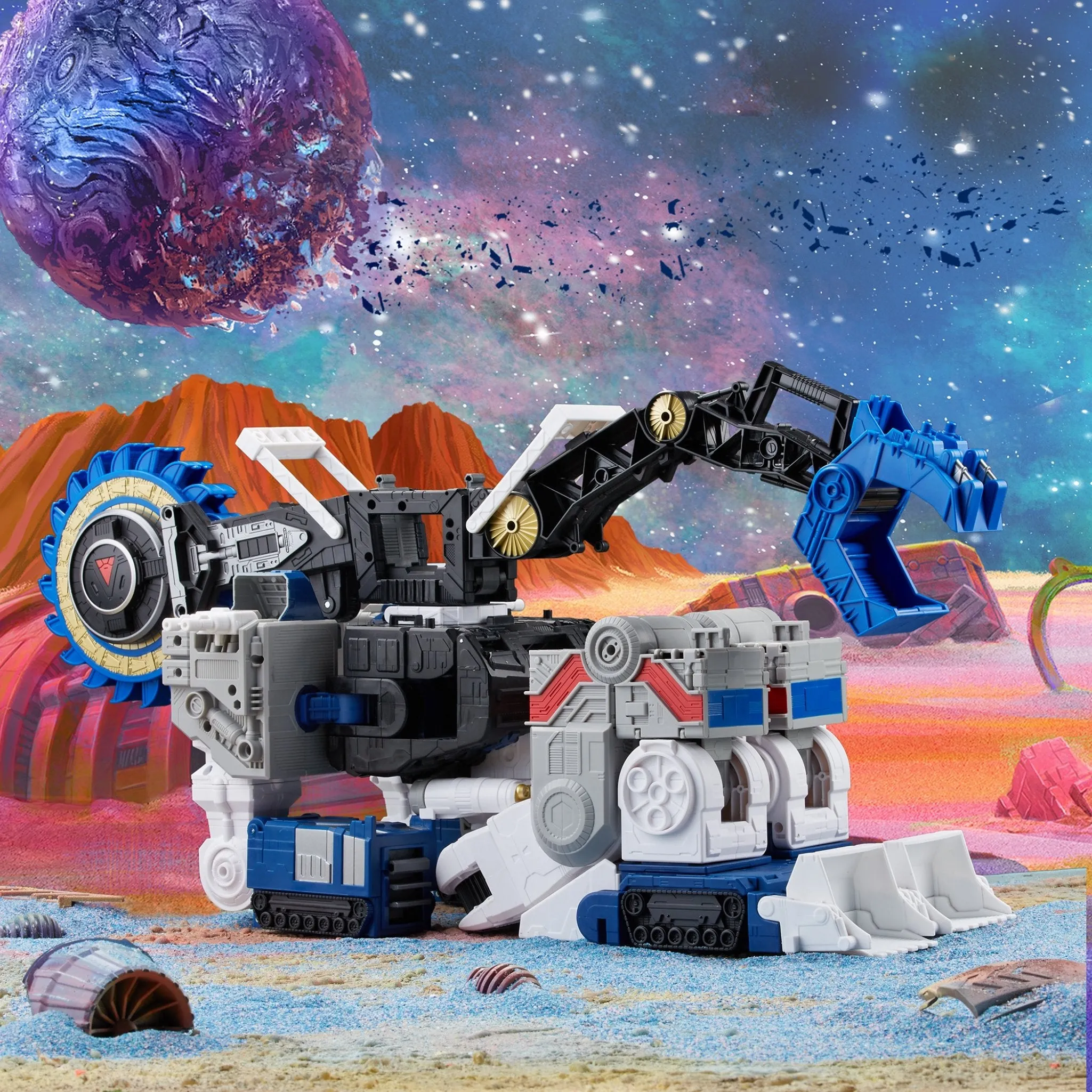 Transformers Generations Legacy Series Titan Cybertron Universe Metroplex