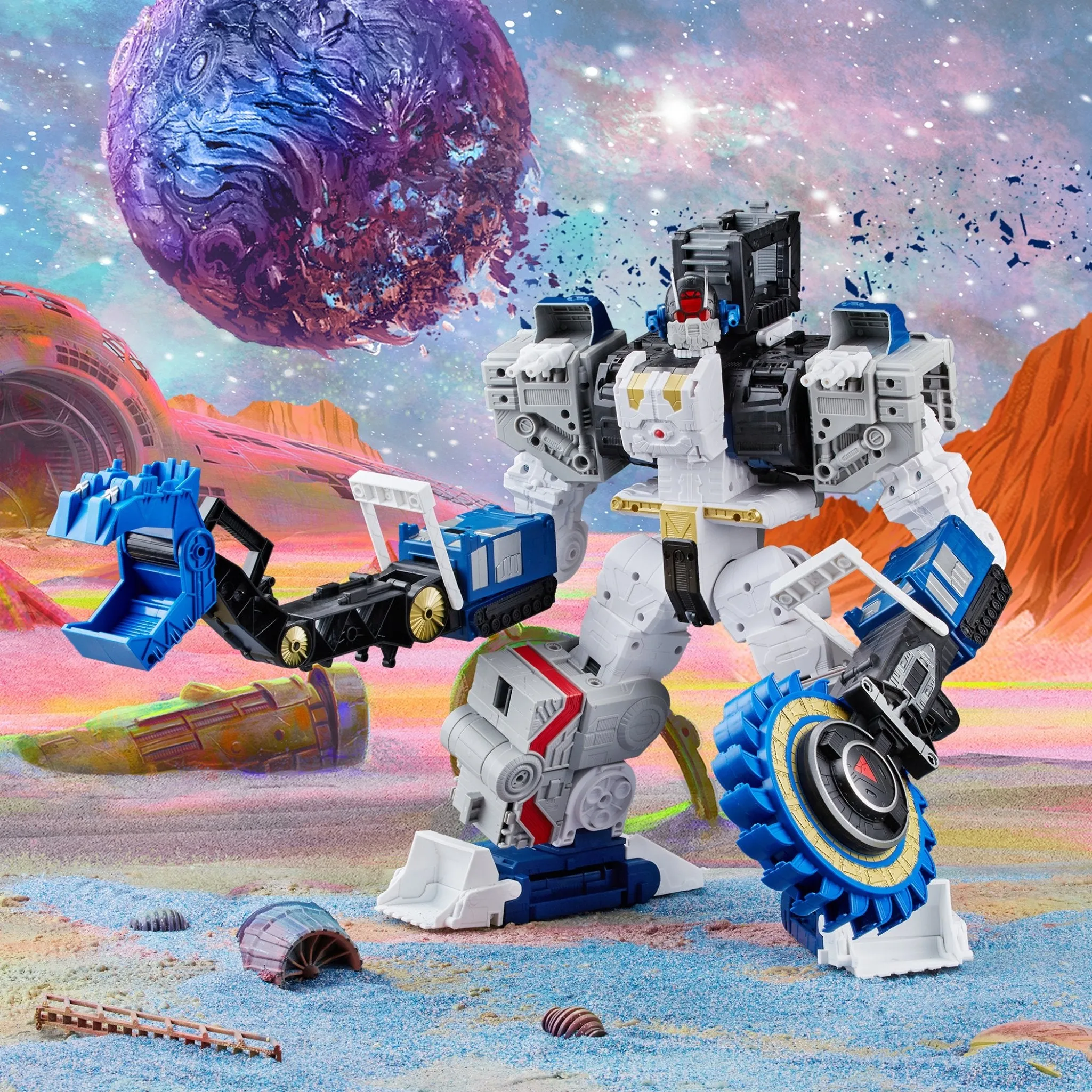 Transformers Generations Legacy Series Titan Cybertron Universe Metroplex