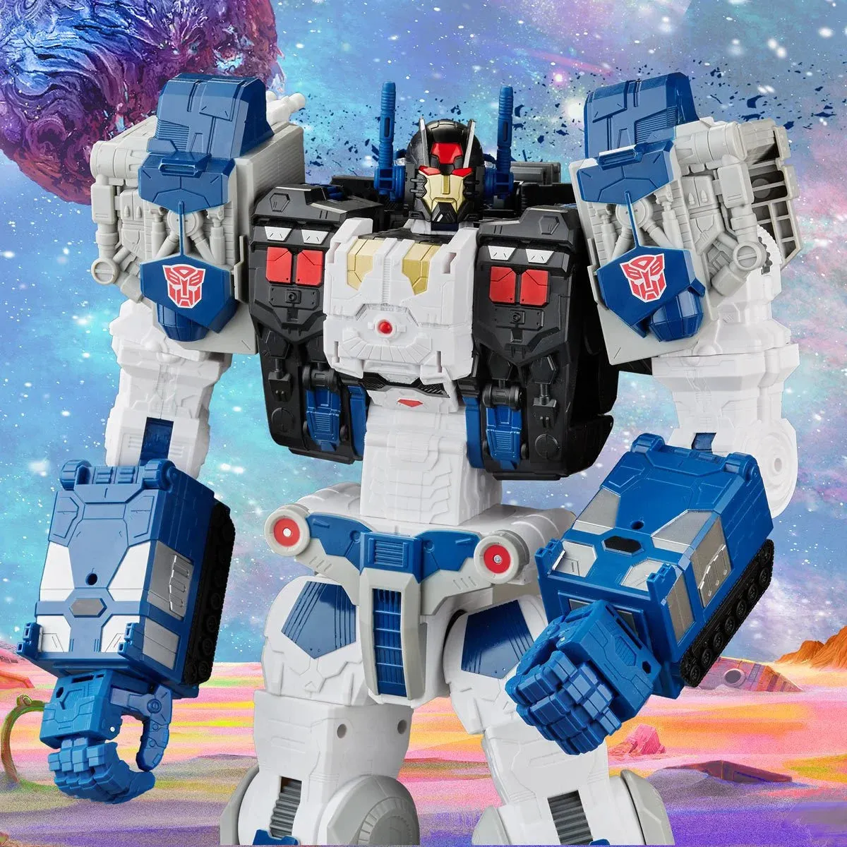 Transformers Generations Legacy - Titan Cybertron Universe Metroplex Action Figure (F2986) LOW STOCK