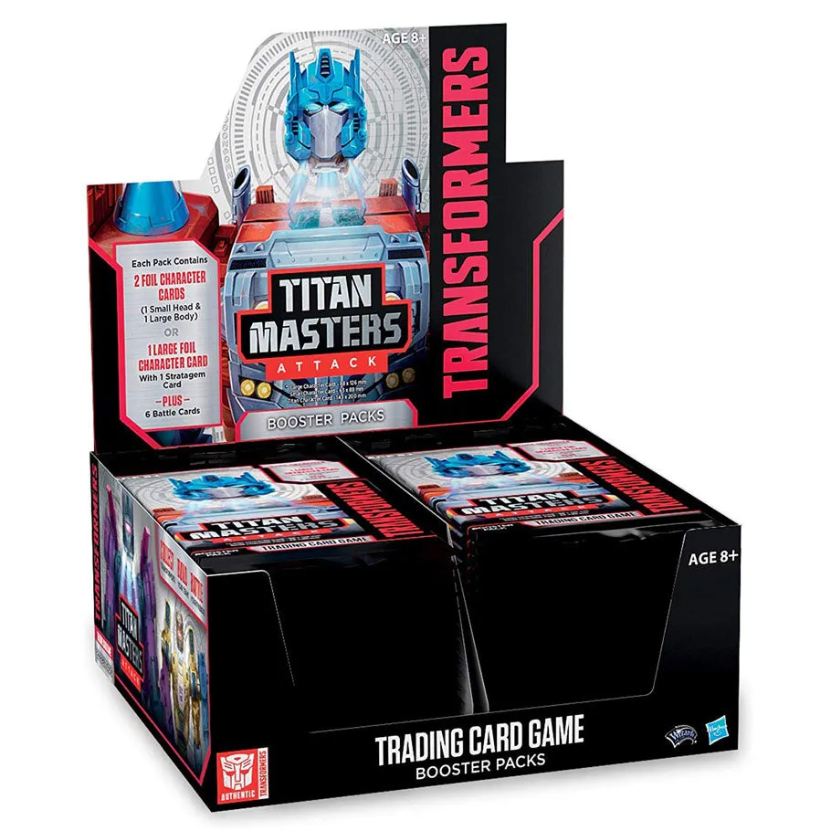 Transformers TCG: Titan Masters Attack - Booster Display