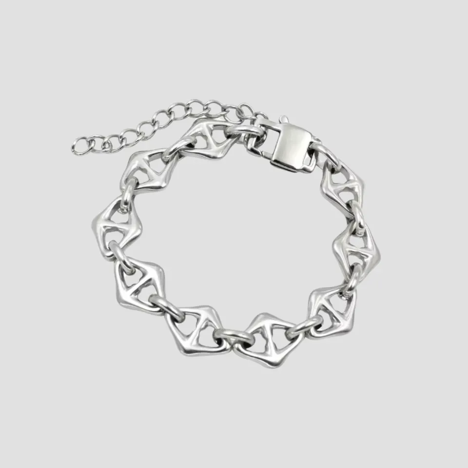 Triangle Mariner Steel Bracelet