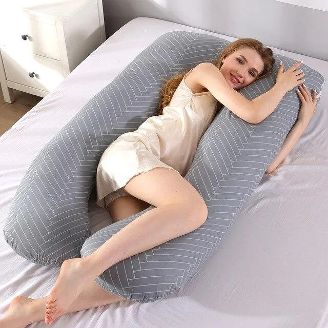 U Shaped Pregnancy Maternity Body Pillow